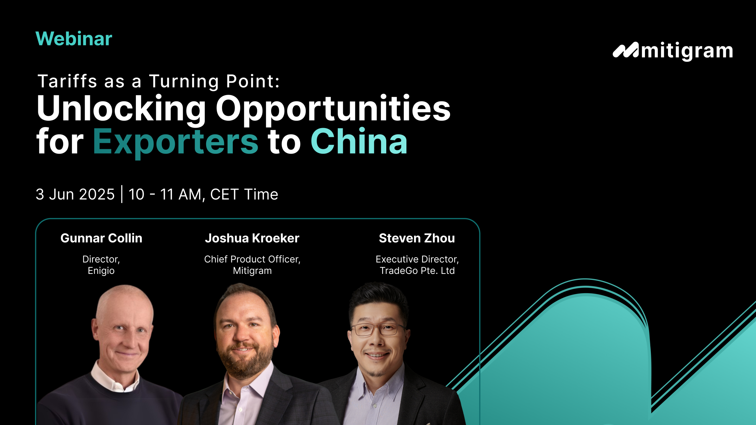 Webinar: Tariffs as a Turning Point - Unlocking Opportunities for Exporters to China